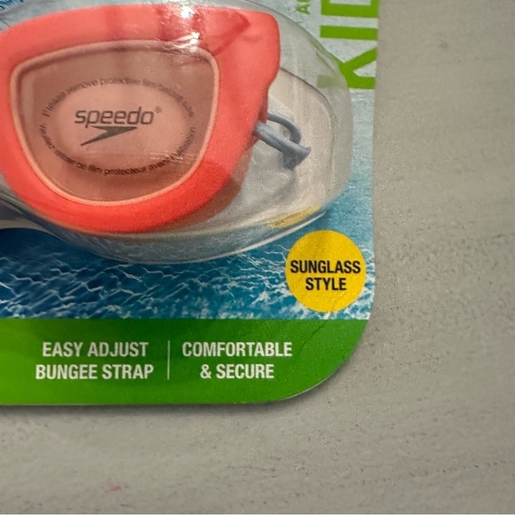 Speedo Sunny Vibes Goggle Features Sunglass Style Anti-Fog Kids Ages 3-6 NWT - Picture 4 of 6